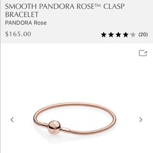 🔥🔥One Day Sale !’ Pandora Rose bracelet